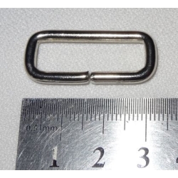 Ramka kaletnicza, szlufka, przelotka 30mm x 10mm (id: 265)